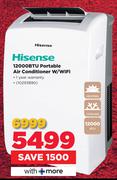 Hisense 12000BTU Portable Air Conditioner W/WiFi