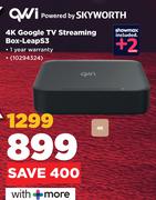 Skyworth 4K Google TV Streaming Box LeapS3