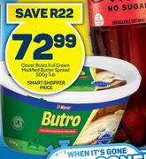 Clover Butro Full Cream Modified Butter Spread Tub-500g