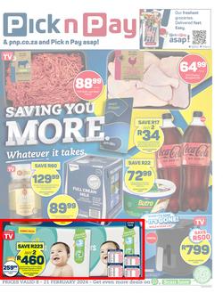 Pick n Pay Western Cape : Specials (08 February - 21 February 2024), page 1