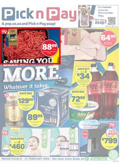 Pick n Pay Western Cape : Specials (08 February - 21 February 2024), page 1
