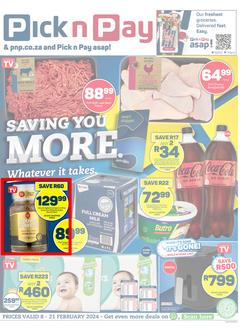 Pick n Pay Western Cape : Specials (08 February - 21 February 2024), page 1