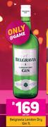 Belgravia London Dry Gin-1L Per Set