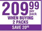 Pampers Value Pack Premium Care Pants Buying 2 Packs- Per Pack