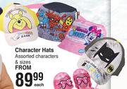 Character Hats- Each