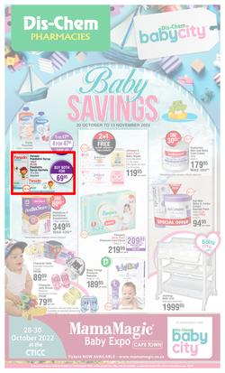Dis-Chem : Baby Savings (20 October - 13 November 2022), page 1