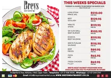 Breys Meat Market : This Weeks Specials (04 March - 08 March 2025)