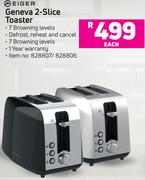 Meiger Geneva 2 Slice Toaster