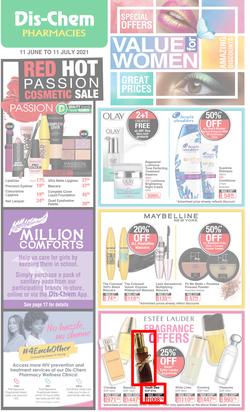 Dis-Chem : Value For Women (11 June - 11 July 2021), page 1