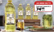 Food Lover's Canola Oil-2L Each