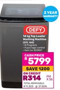 Defy 14kg Top Loader Washing Machine DTL 160