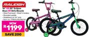 Raleigh 16" Or 20" Eclipse Boys or Girls Bicycle-Each