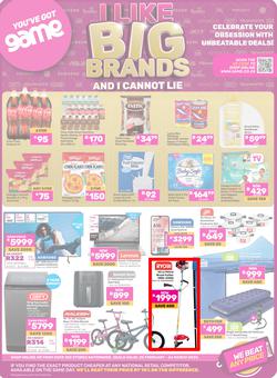 Game : Big Brands (25 February - 24 March 2025), page 1