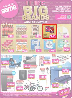 Game : Big Brands (25 February - 24 March 2025), page 1