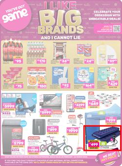 Game : Big Brands (25 February - 24 March 2025), page 1