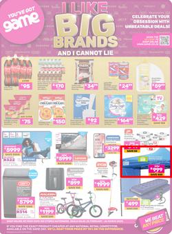 Game : Big Brands (25 February - 24 March 2025), page 1