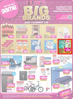 Game : Big Brands (25 February - 24 March 2025), page 1