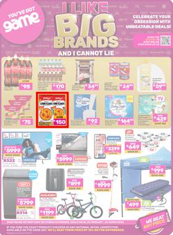 Game : Big Brands (25 February - 24 March 2025), page 1