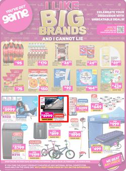 Game : Big Brands (25 February - 24 March 2025), page 1