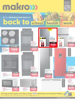 Makro : Appliances (30 December - 31 January 2025), page 1
