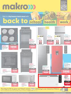 Makro : Appliances (30 December - 31 January 2025), page 1
