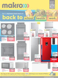 Makro : Appliances (30 December - 31 January 2025), page 1