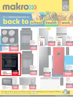 Makro : Appliances (30 December - 31 January 2025), page 1