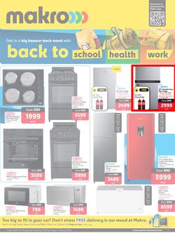 Makro : Appliances (30 December - 31 January 2025), page 1