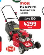 Ryobi 145cc Petrol Lawnmower-Each
