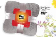 Heat Holders Plush Throw Assorted