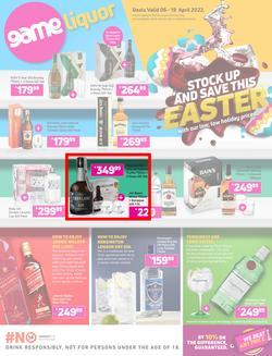 Game Liquor : Stock Up And Save This Easter (06 April - 19 April 2022), page 1