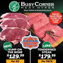 Busy Corner Meat Hyper : Specials (21 May - 27 May 2025)