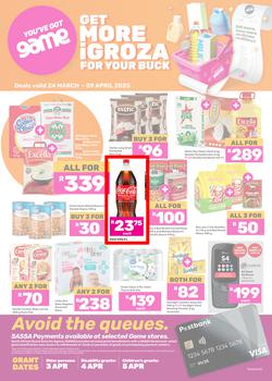 Game SASSA : Get More iGroza For Your Buck (24 March - 09 April 2025), page 1