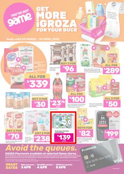 Game SASSA : Get More iGroza For Your Buck (24 March - 09 April 2025), page 1