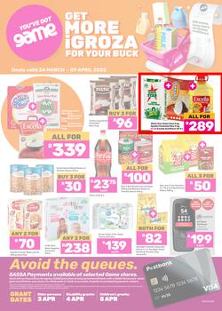 Game SASSA : Get More iGroza For Your Buck (24 March - 09 April 2025), page 1