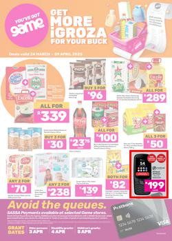 Game SASSA : Get More iGroza For Your Buck (24 March - 09 April 2025), page 1