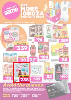 Game SASSA : Get More iGroza For Your Buck (24 March - 09 April 2025), page 1