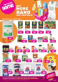 Game Botswana : Get More Bang For Your Buck (01 May - 28 May 2025)