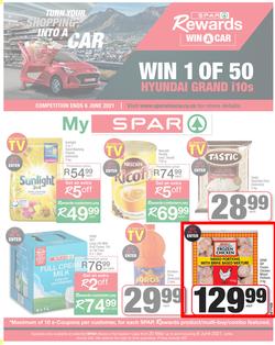 SPAR EASTERN CAPE : My Spar (25 May - 6 June 2021) Valid in Acres, Algoa Park, Aliwal North, Aspen, Burgersdorp, Cambridge, Camdeboo, Cradock, Crossways, Dagbreek, Fig tree, Fleet, Linton, page 1