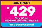 Samsung Galaxy A26 Smartphone-On Red Flexi 230 + Red Flexi 85
