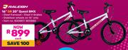Raleigh 16" Or 20" Quest BMX-Each