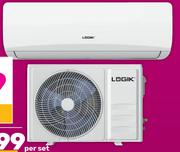 Logik 18000 BTU Air Conditioner Set-Per Set