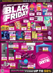 Game : Almost Anything Goes This Black Friday (24 October - 10 November 2025)