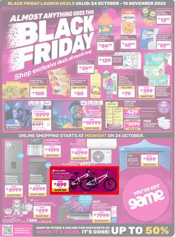 Game : Almost Anything Goes This Black Friday (24 October - 10 November 2025), page 1