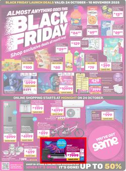 Game : Almost Anything Goes This Black Friday (24 October - 10 November 2025), page 1