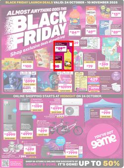 Game : Almost Anything Goes This Black Friday (24 October - 10 November 2025), page 1