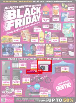 Game : Almost Anything Goes This Black Friday (24 October - 10 November 2025), page 1