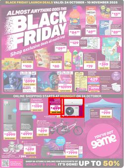 Game : Almost Anything Goes This Black Friday (24 October - 10 November 2025), page 1
