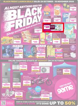 Game : Almost Anything Goes This Black Friday (24 October - 10 November 2025), page 1