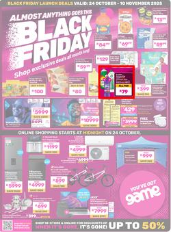 Game : Almost Anything Goes This Black Friday (24 October - 10 November 2025), page 1